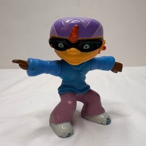 Vintage Nickelodeon Rocket Power Otto Rocket Toy Figure Burger King 2002 3"